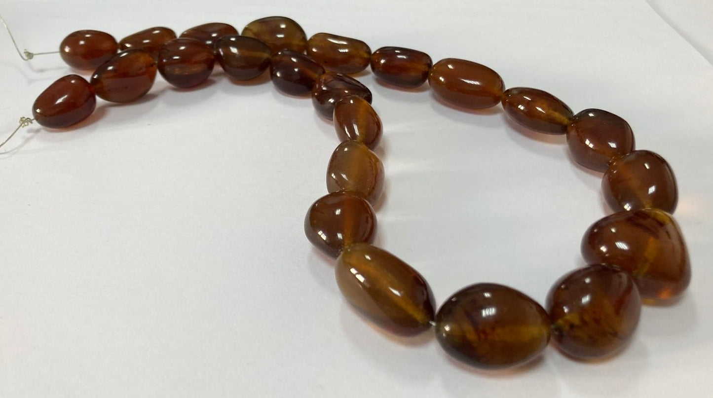 Ambra di sumatra nugget cognac chiaro