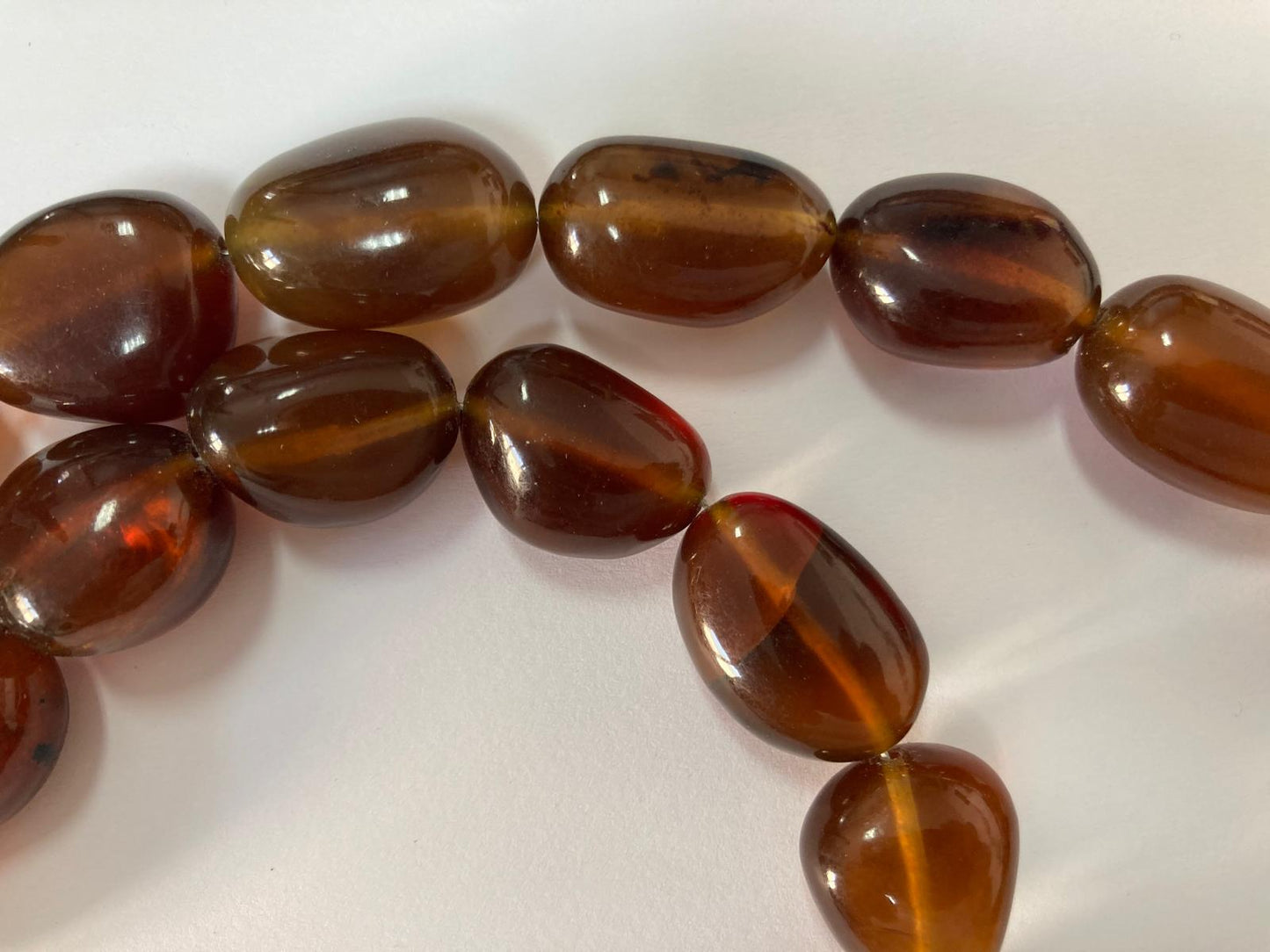 Ambra di sumatra nugget cognac chiaro