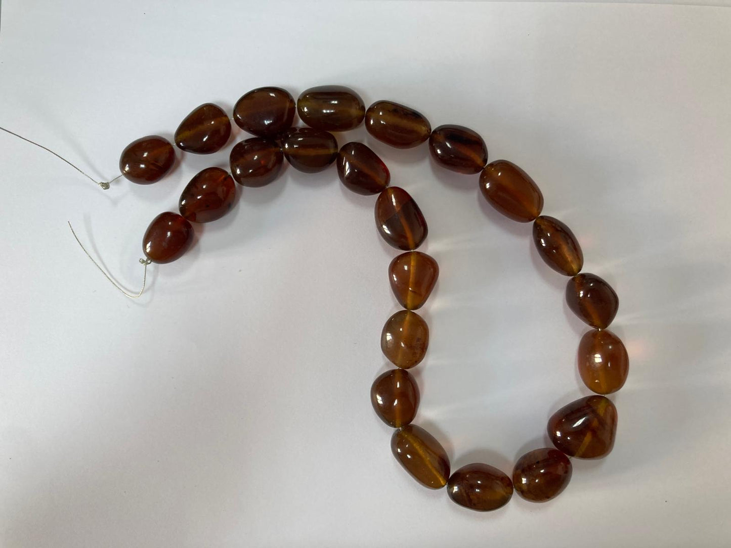 Ambra di sumatra nugget cognac chiaro