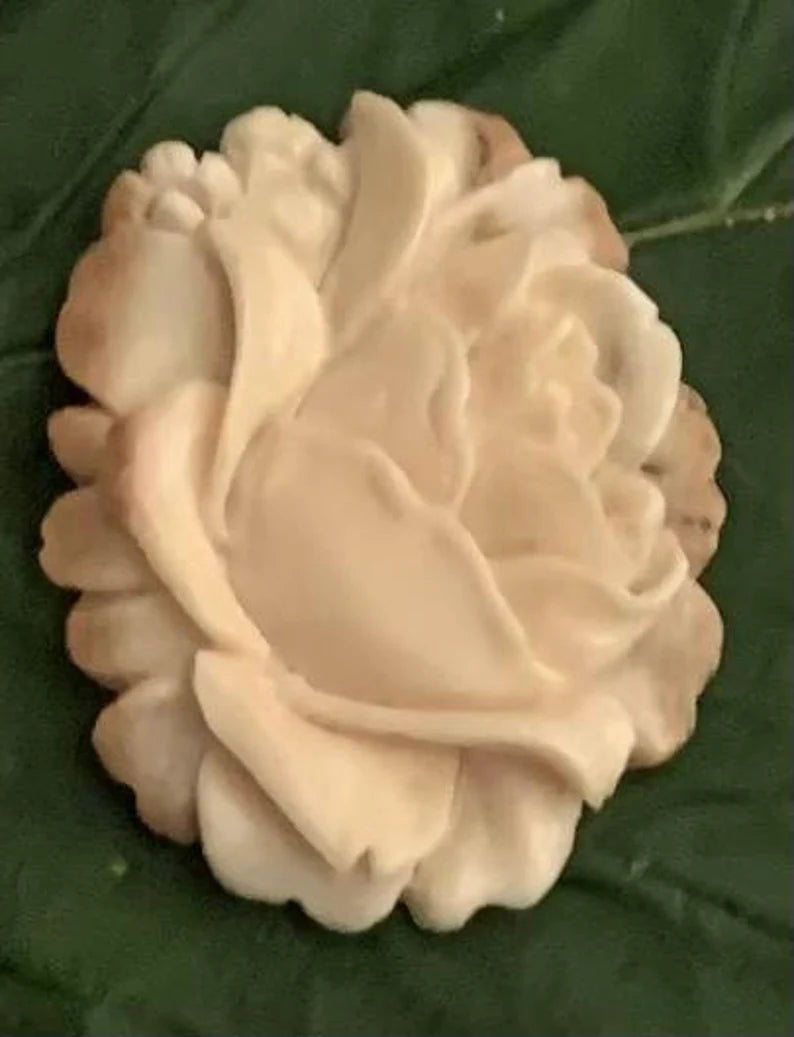 Handcarved flower