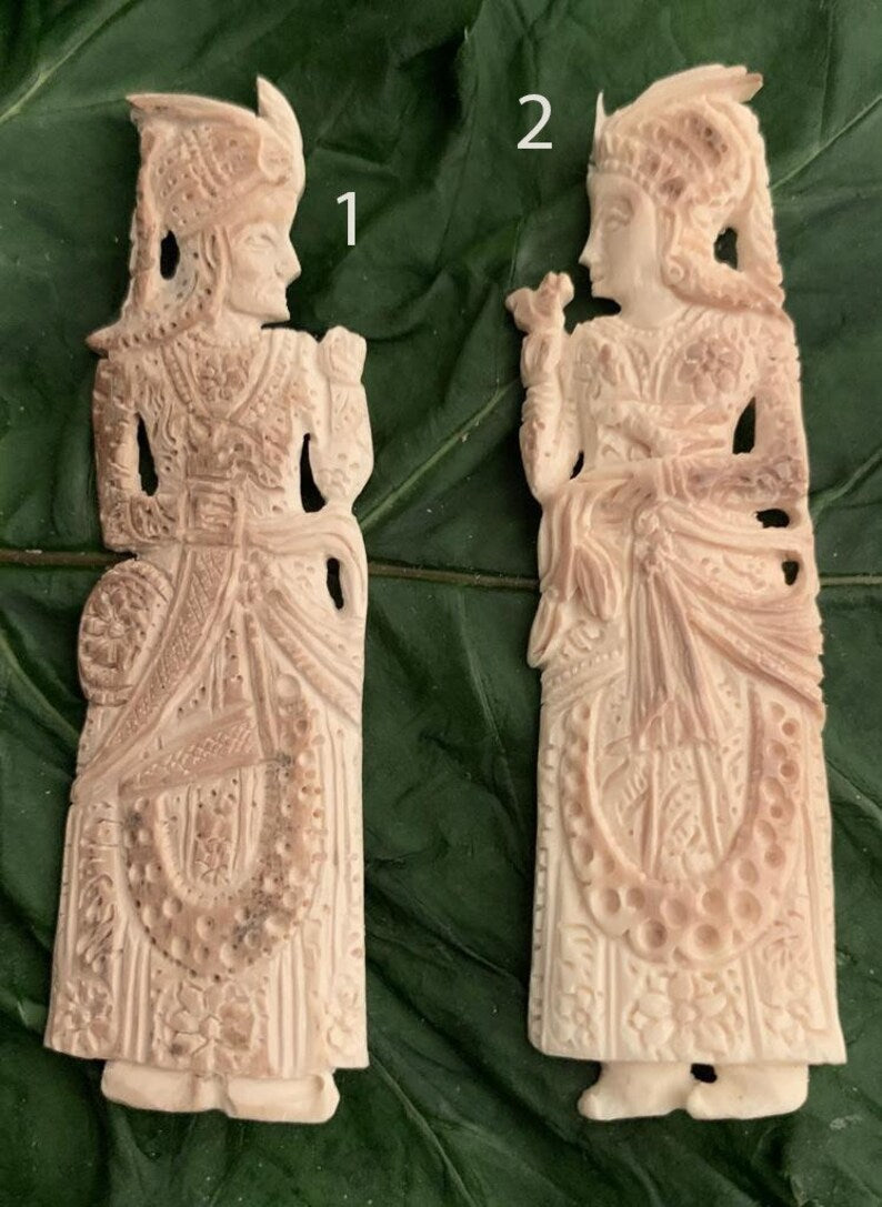 Figurine in mammut, coppia