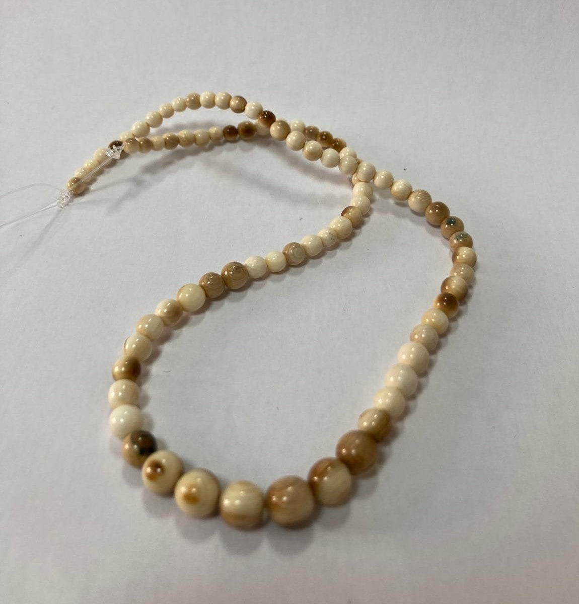 Collana in mammut , gradazone 4/7mm